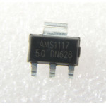  AMS1117-5.0 5V 1A SOT-223 Voltage Regulator IC 5 stk