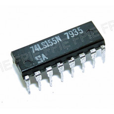 74LS155N Dual 2−Line−to−1− Line Decoder/Demultiplexer